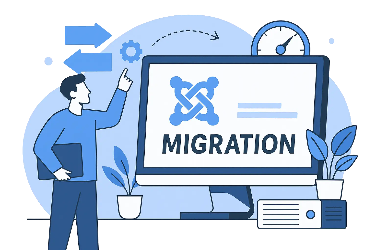 Joomla migration services by BREDC